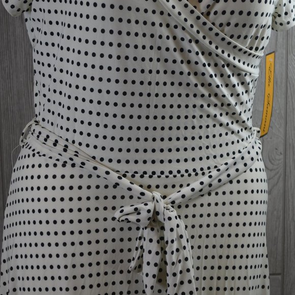 Ella Samani Polka Dot Maxi Dress PLUS SIZE - Picture 6 of 10